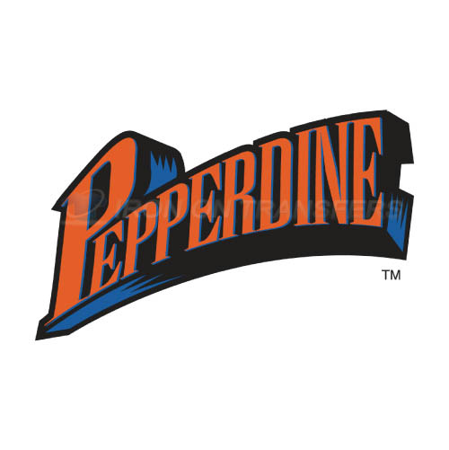 Pepperdine Waves Logo T-shirts Iron On Transfers N5884 - Click Image to Close